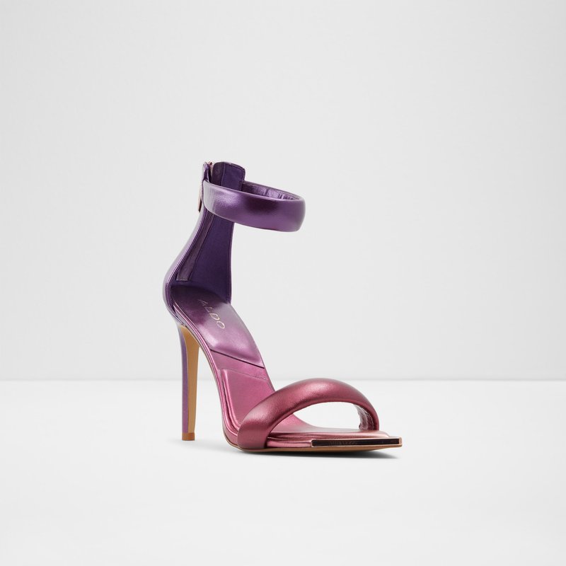 Aldo sandale na visoku petu CONTESA SYN METALLIC - multicolor 6