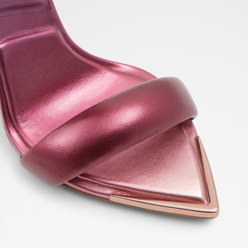 Aldo sandale na visoku petu CONTESA SYN METALLIC - multicolor 4
