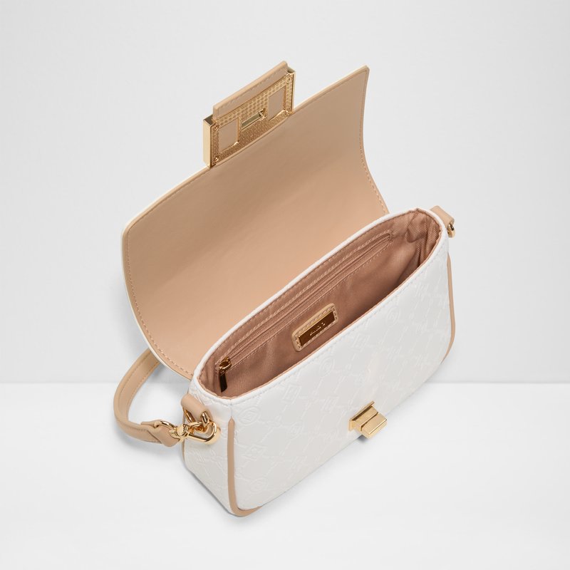 Aldo torbica za nošenje na ramenu COPPELIA SYN MIX MAT - bijela 5