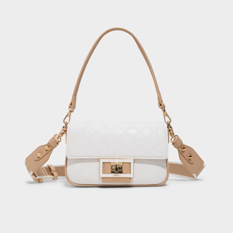Aldo torbica za nošenje na ramenu COPPELIA SYN MIX MAT - bijela 1