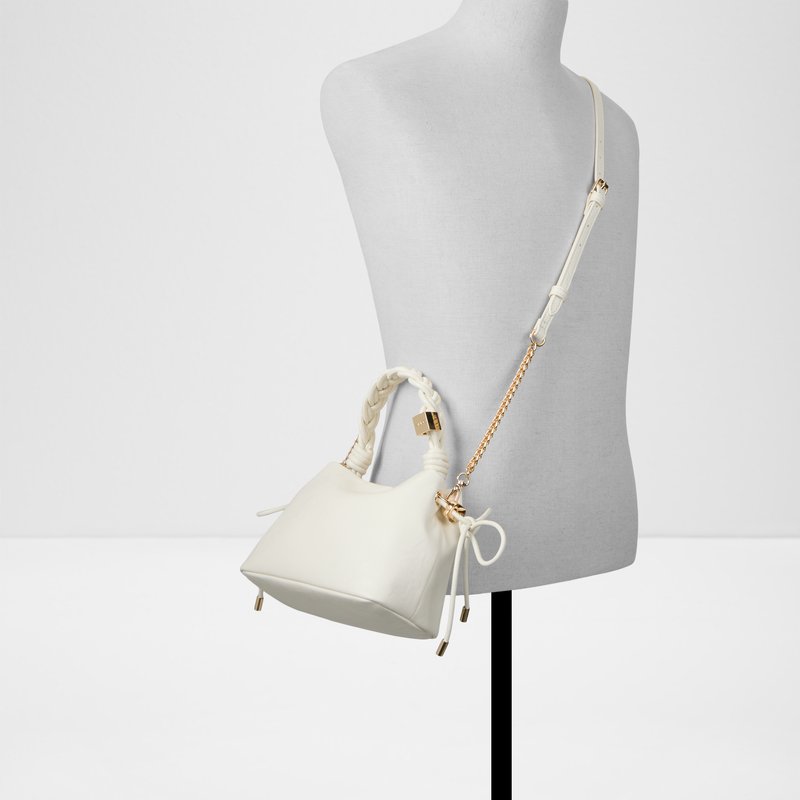 Aldo torbica za nošenje u ruci ili na ramenu CORALISE SYN MIX MAT - bijela 3