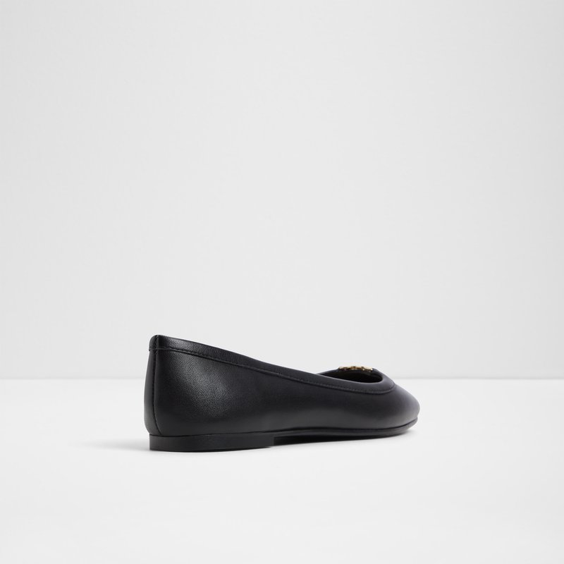 Aldo kožne balerinke CORINTHIE LEA SMOOTH - crna 6