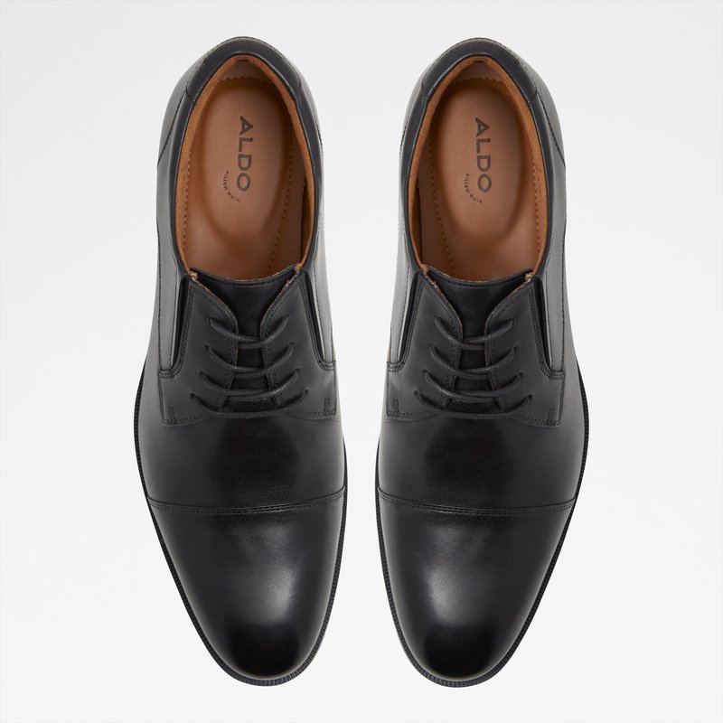 Aldo derby cipele CORTLEYFLEX-IN LEA SMOOTH - crna 7