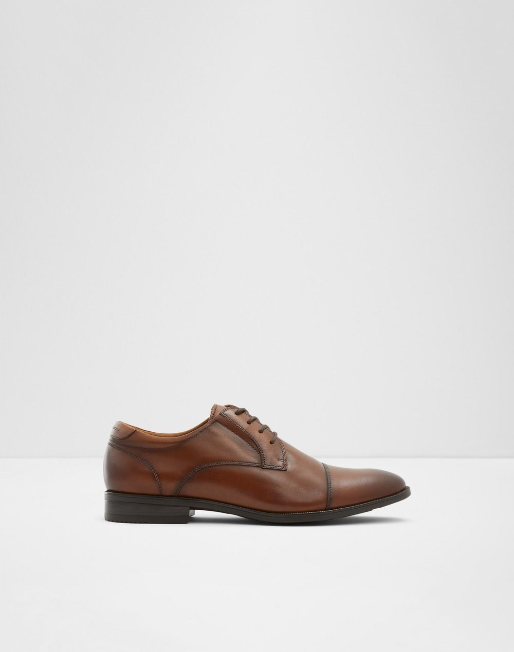 Aldo derby cipele CORTLEYFLEX-IN LEA SMOOTH - smeđa