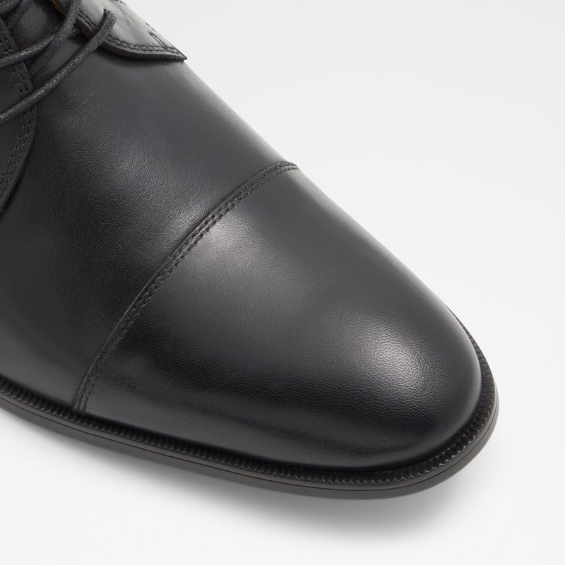 Aldo derby cipele CORTLEYFLEX LEA SMOOTH - crna 4