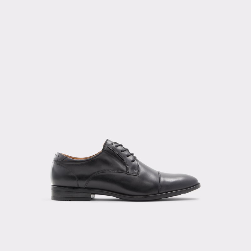 Aldo derby cipele CORTLEYFLEX LEA SMOOTH - crna 1