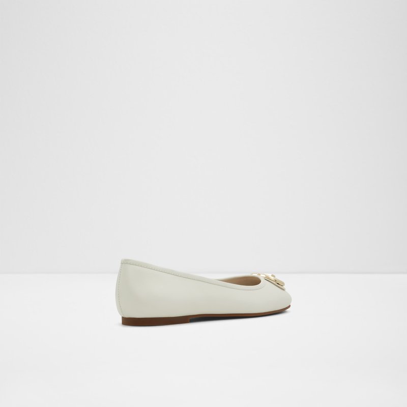 Aldo balerinke COURBE LEA SMOOTH - bijela 3