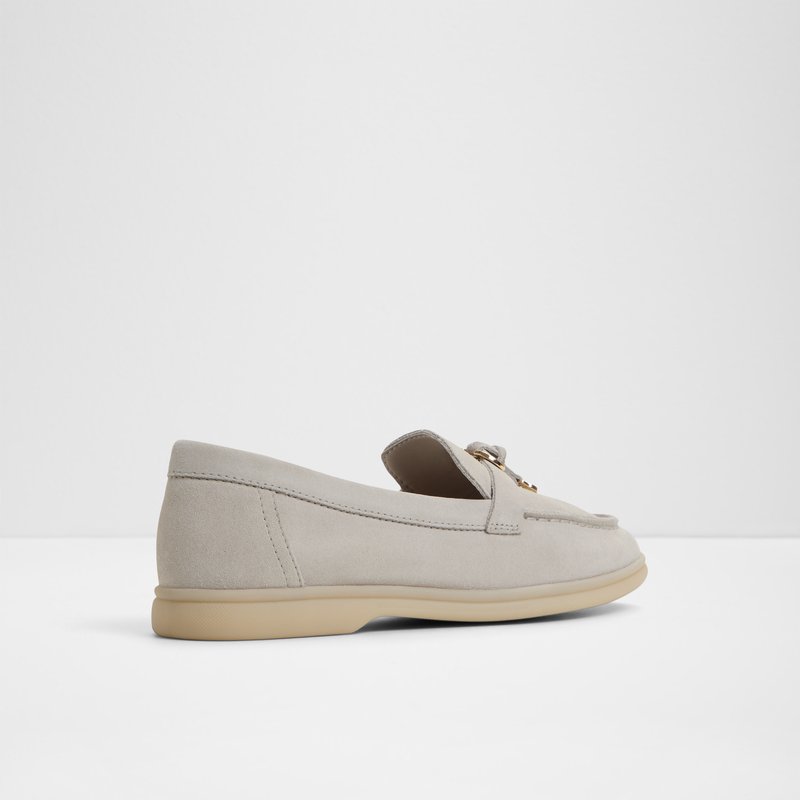 Aldo kožne mokasine CRERAS-IN LEA SUEDE - siva 2
