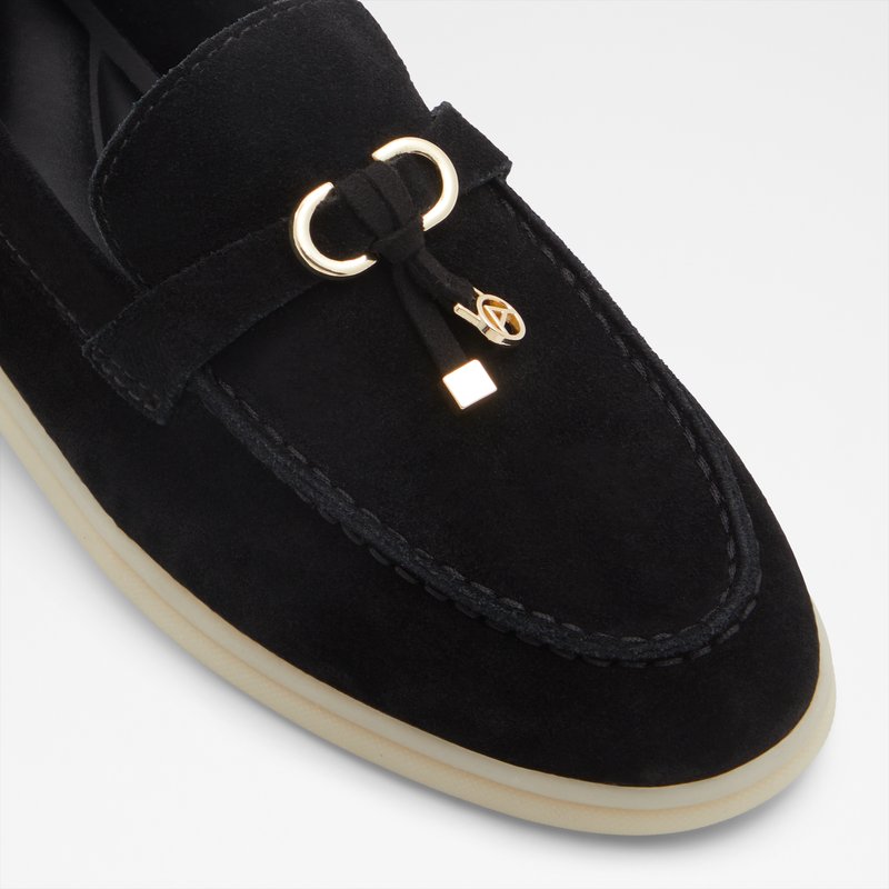 Aldo ženske kožne mokasine CRERAS LEA SUEDE - crna 5