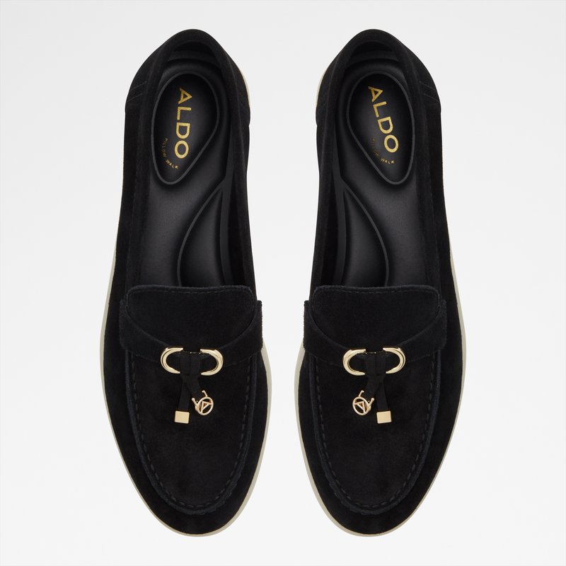 Aldo ženske kožne mokasine CRERAS LEA SUEDE - crna 6