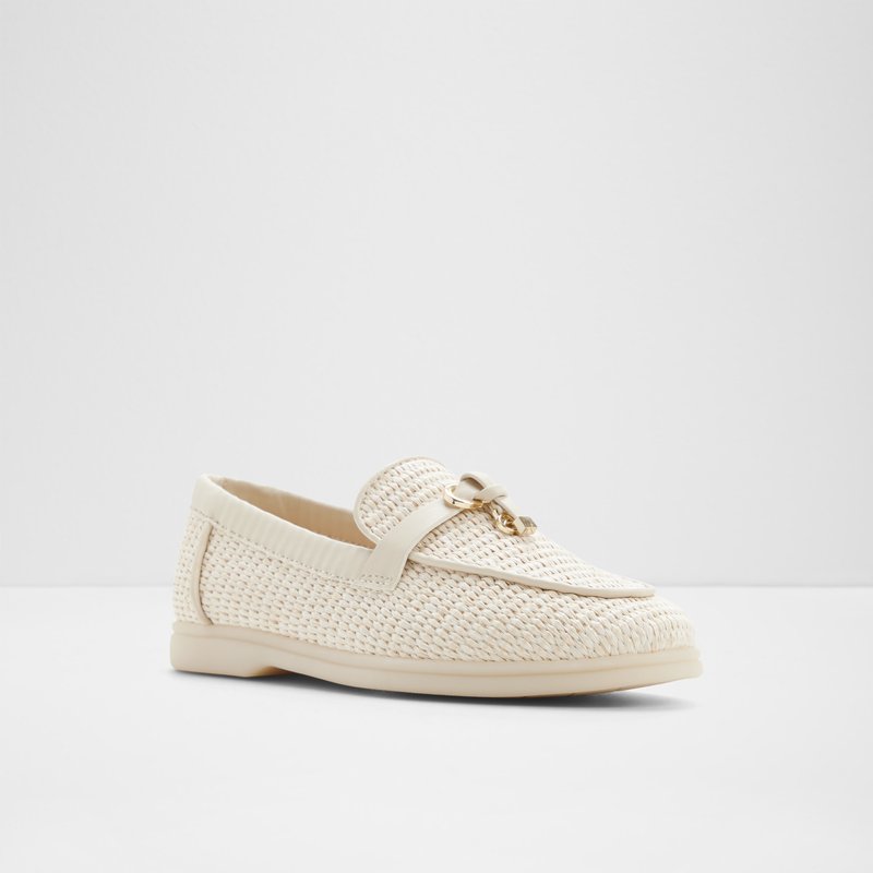 Aldo ženske mokasinke CRERAS TEX RAFFIA - bijela 3