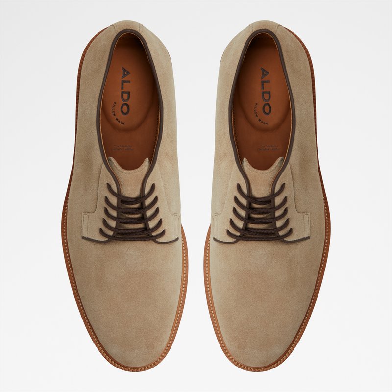 Aldo derby svečane cipele CROY LEA SUEDE - bež 6