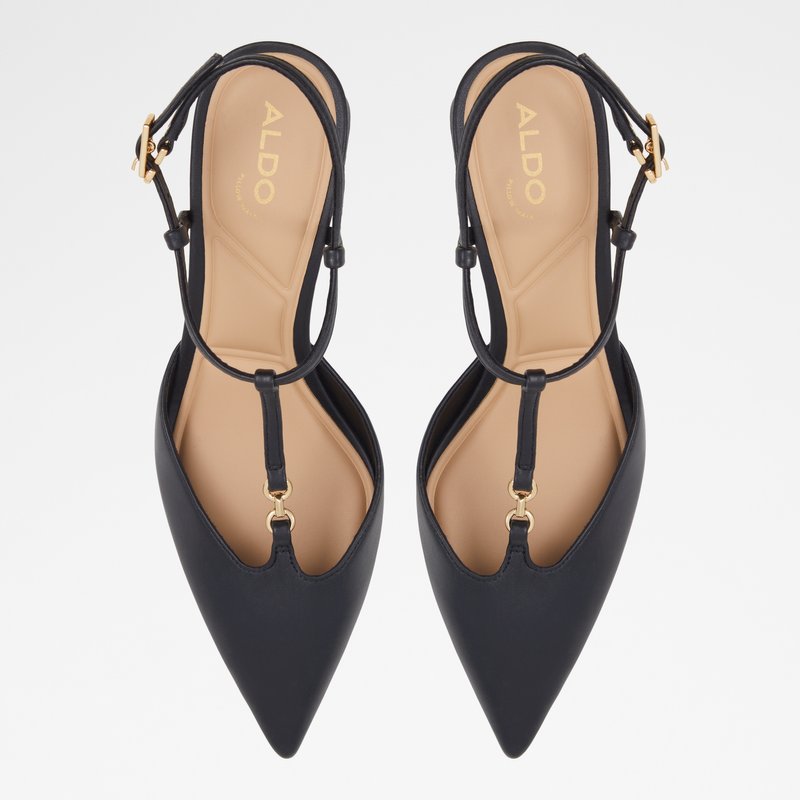 Aldo cipele na srednje visoku petu CRYLLA SYN SMOOTH - crna 6