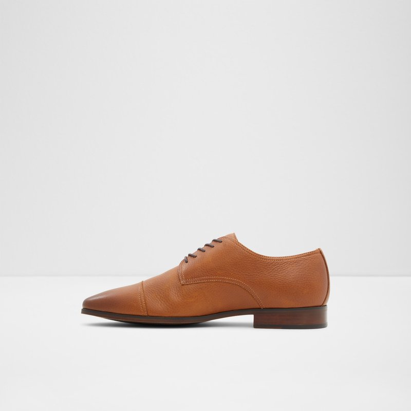 Aldo derby cipele CUCIROFLEX LEA EMBOSSED - smeđa 3