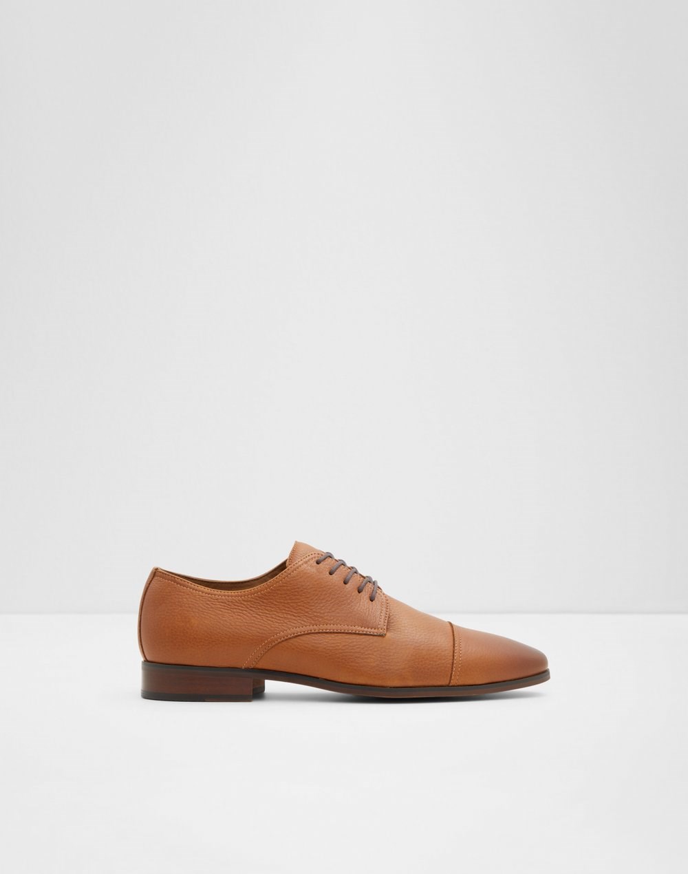 Aldo derby cipele CUCIROFLEX LEA EMBOSSED - smeđa