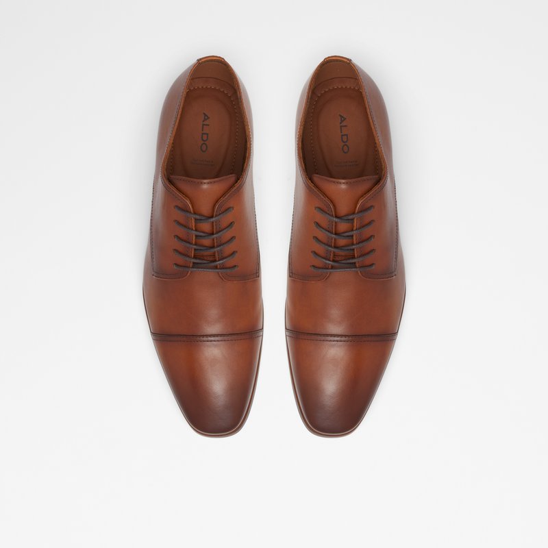 Aldo oxford cipele CUCIROFLEX LEA SMOOTH - smeđa 5
