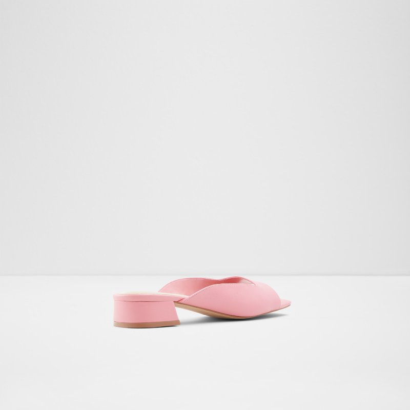 Aldo srednje visoka sandala CULGOA LEA SMOOTH - ružičasta 2