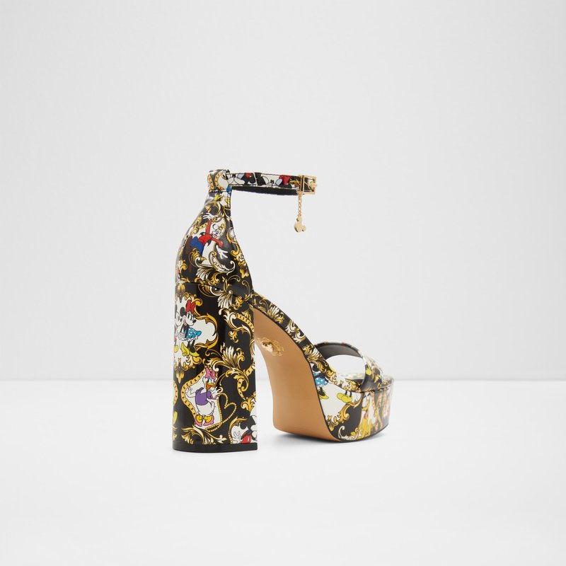 Aldo disney x aldo sandale na visoku petu D100PLATFORM SYN PATENT - multicolor 3