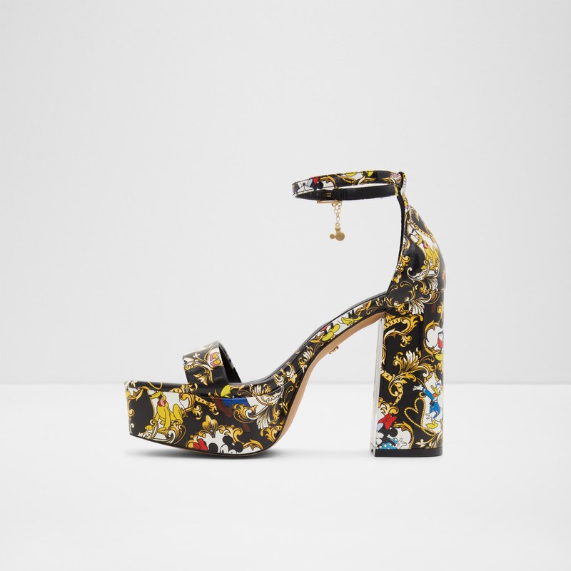 Aldo disney x aldo sandale na visoku petu D100PLATFORM SYN PATENT - multicolor 4