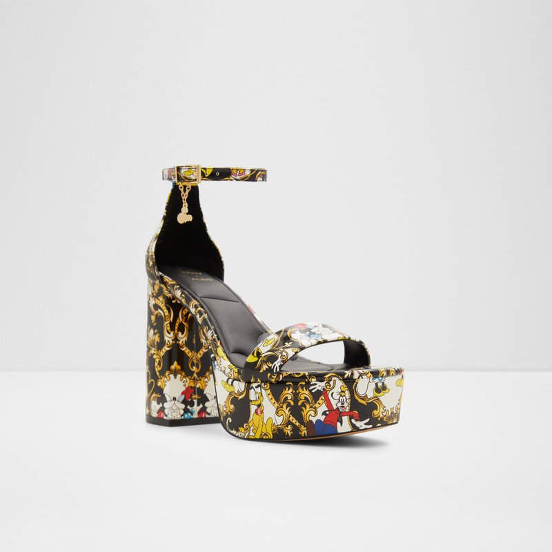 Aldo disney x aldo sandale na visoku petu D100PLATFORM SYN PATENT - multicolor 5