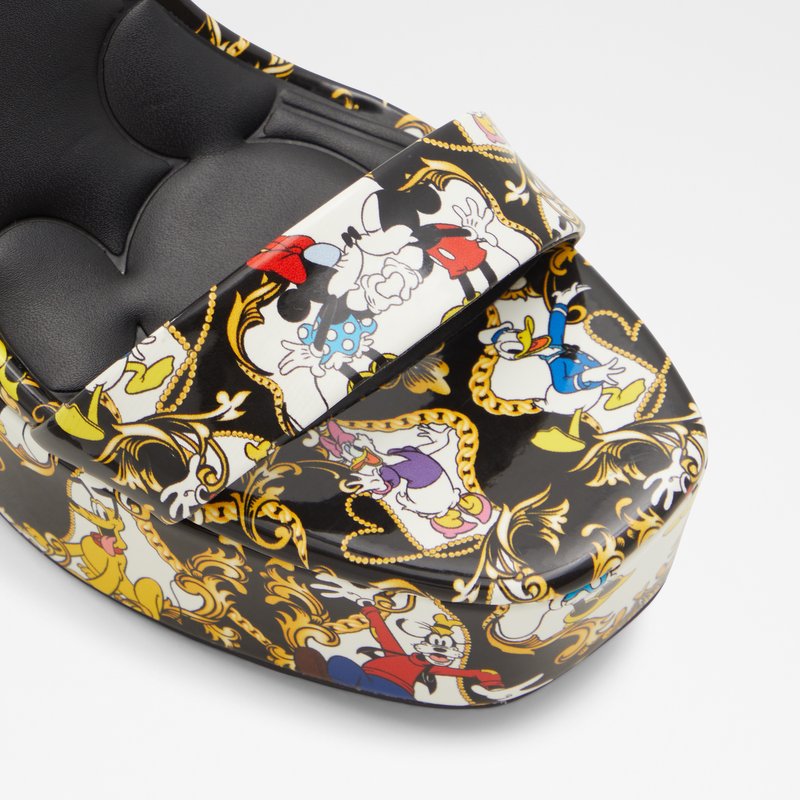 Aldo disney x aldo sandale na visoku petu D100PLATFORM SYN PATENT - multicolor 6