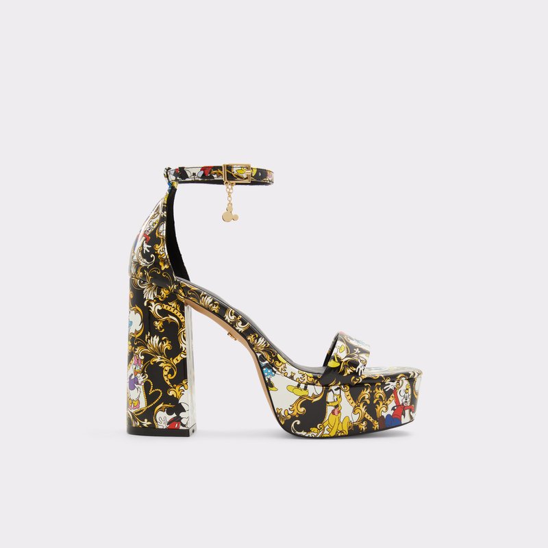 Aldo disney x aldo sandale na visoku petu D100PLATFORM SYN PATENT - multicolor 1