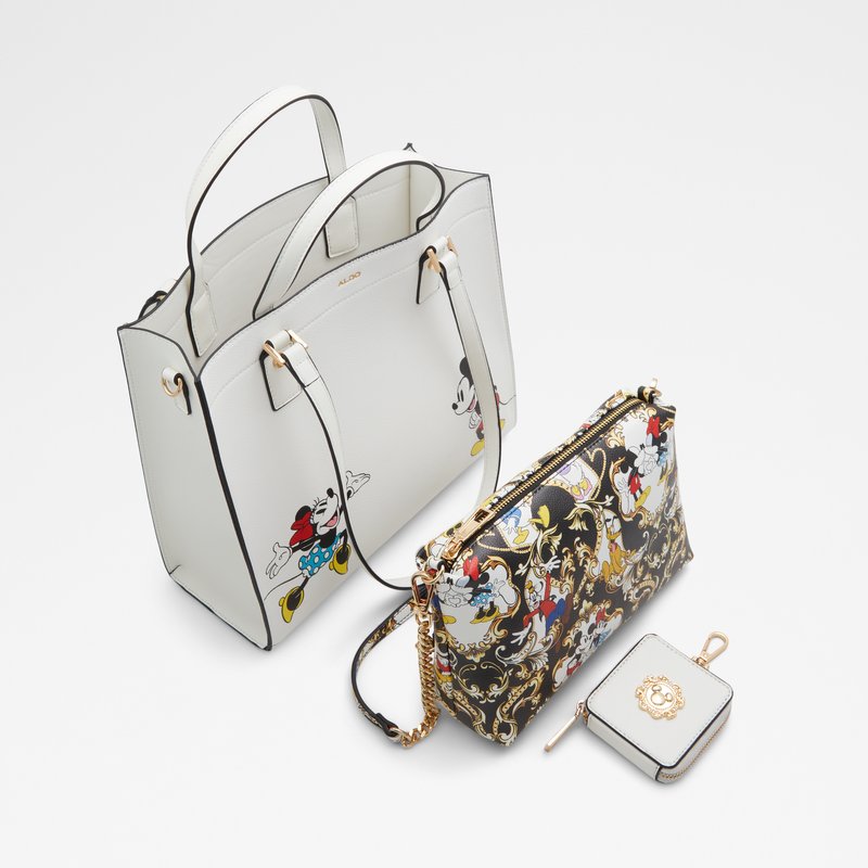 Aldo disney x aldo torba za nošenje na ramenu i u ruci D100TOTEBAG SYN SMOOTH - bijela