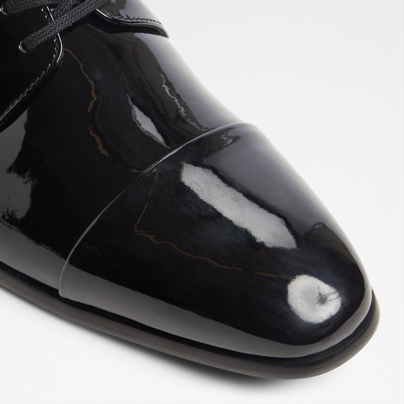 Aldo derby cipele DANIELLS SYN PATENT - crna 4