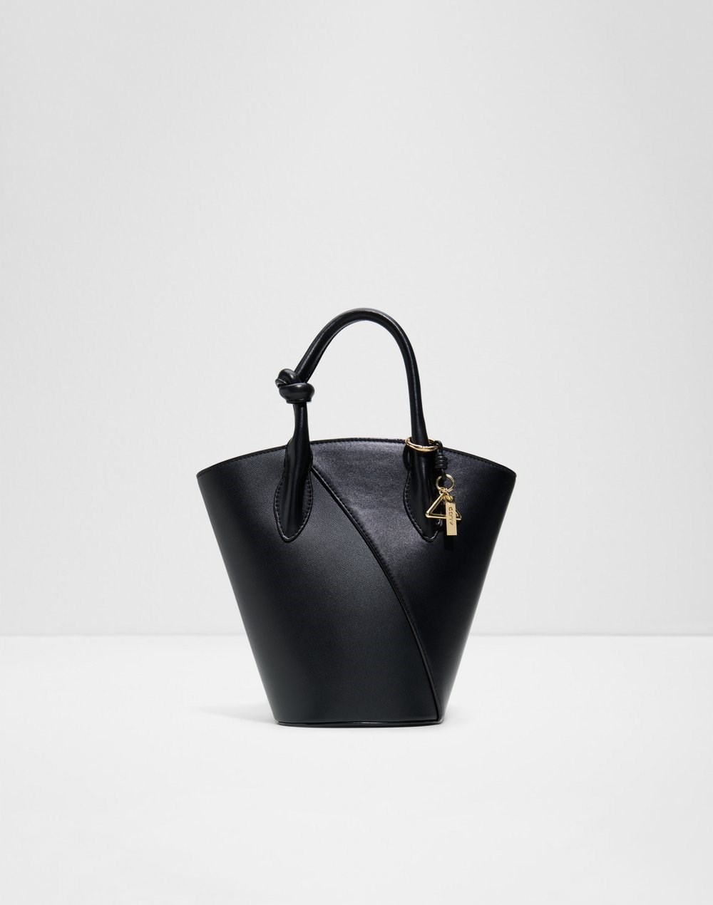 Aldo satchel torbica za nošenje u ruci ili na ramenu DAPHNEY SYN MIX MAT - crna