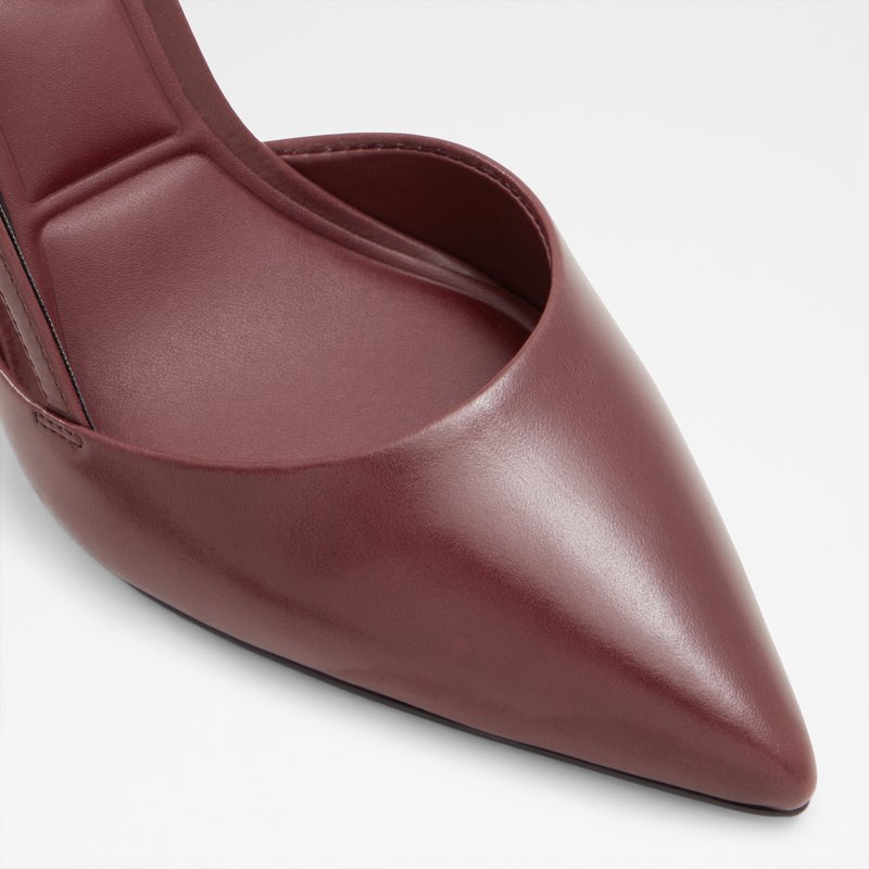 Aldo cipele na visoku petu DARABRIVER LEA SMOOTH - crvena 5