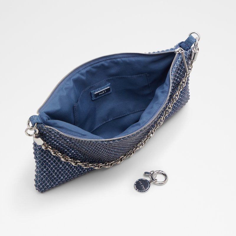 Aldo torbica za nošenje na ramenu DARLINGSIDE TEX MIX MAT - plava 2