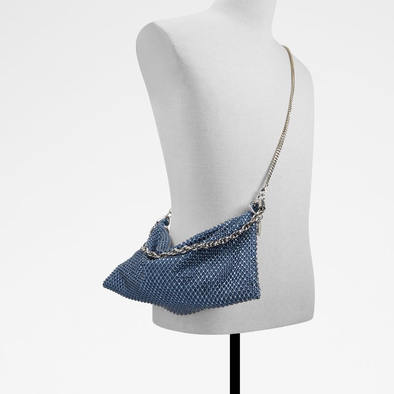 Aldo torbica za nošenje na ramenu DARLINGSIDE TEX MIX MAT - plava 4