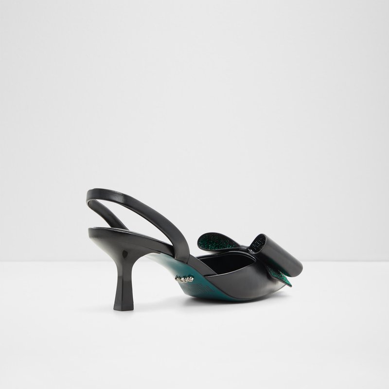 Aldo wicked x aldo cipele na srednje visoku petu DEFY SYN METALLIC - crna 5