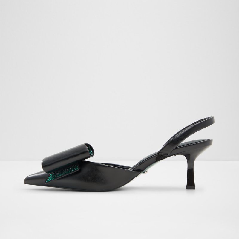 Aldo wicked x aldo cipele na srednje visoku petu DEFY SYN METALLIC - crna 2
