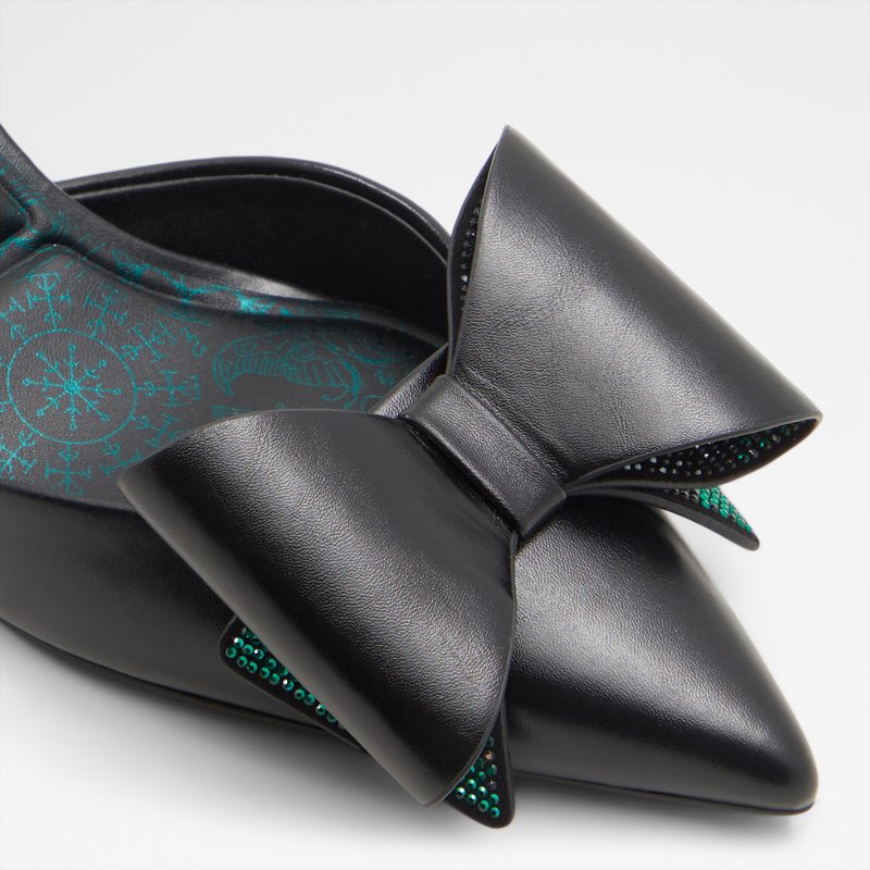 Aldo wicked x aldo cipele na srednje visoku petu DEFY SYN METALLIC - crna 4