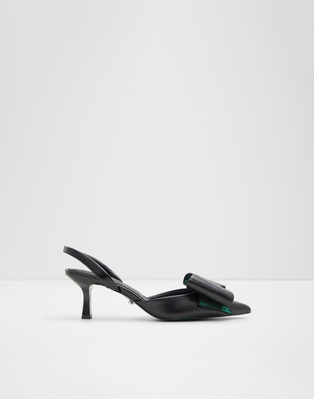 Aldo wicked x aldo cipele na srednje visoku petu DEFY SYN METALLIC - crna