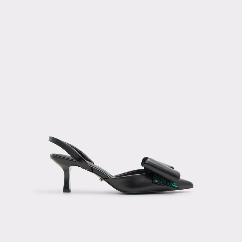 Aldo wicked x aldo cipele na srednje visoku petu DEFY SYN METALLIC - crna 1