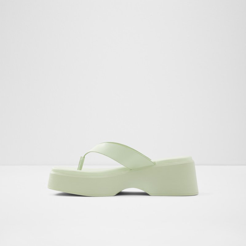 Aldo natikače na punu petu DELPHY SYN SMOOTH - zelena 5