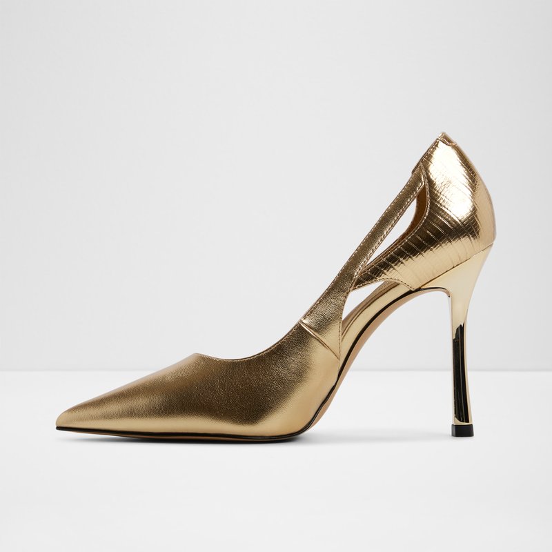 Aldo salonke DELUNA SYN EMB LIZARD - zlatna 3