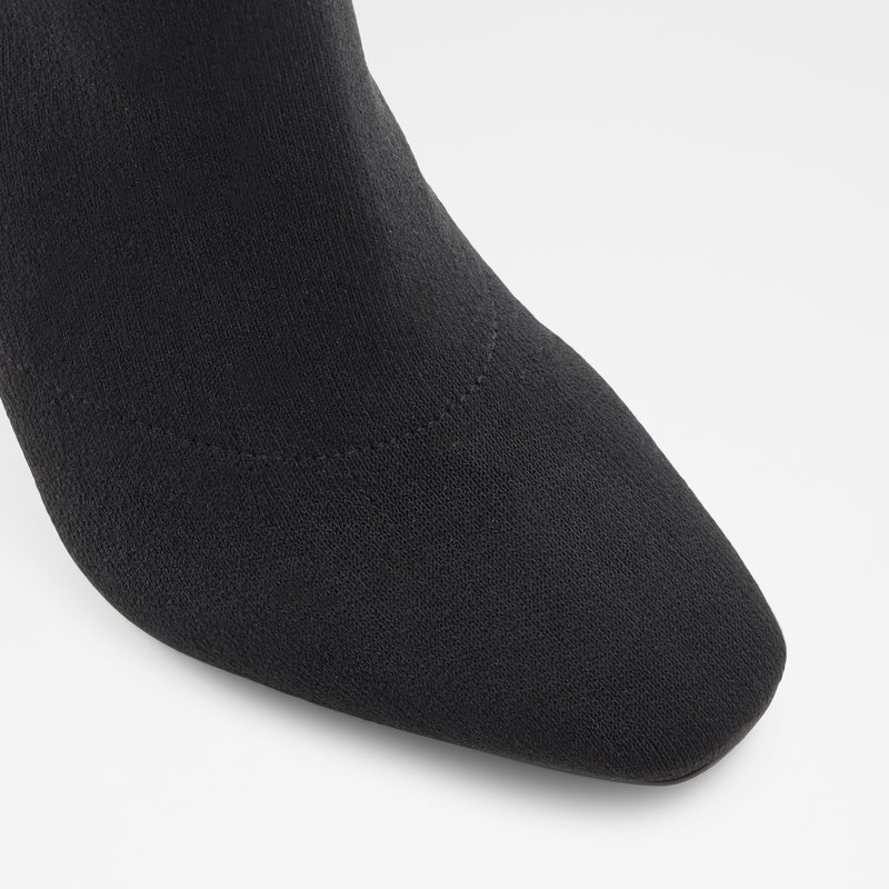 Aldo gležnjače na petu DELYLAH TEX KNIT - crna 4