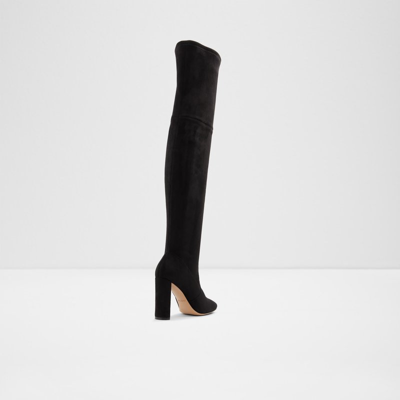 Aldo čizme preko koljena DESSA-F TEX MICROFIBRE - crna 2
