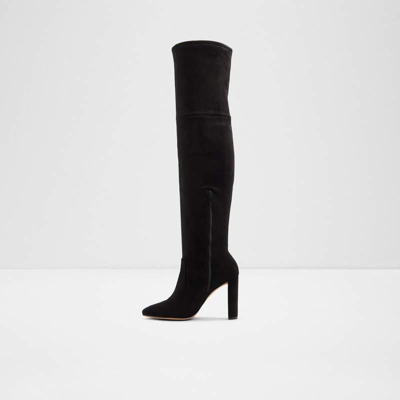 Aldo čizme preko koljena DESSA-F TEX MICROFIBRE - crna 3