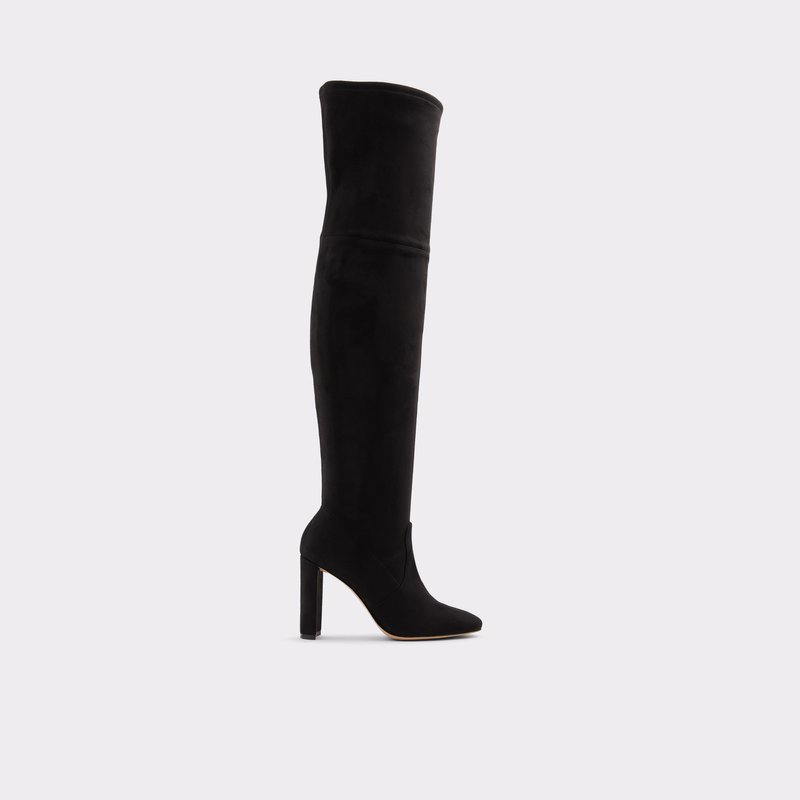 Aldo čizme preko koljena DESSA-F TEX MICROFIBRE - crna 1