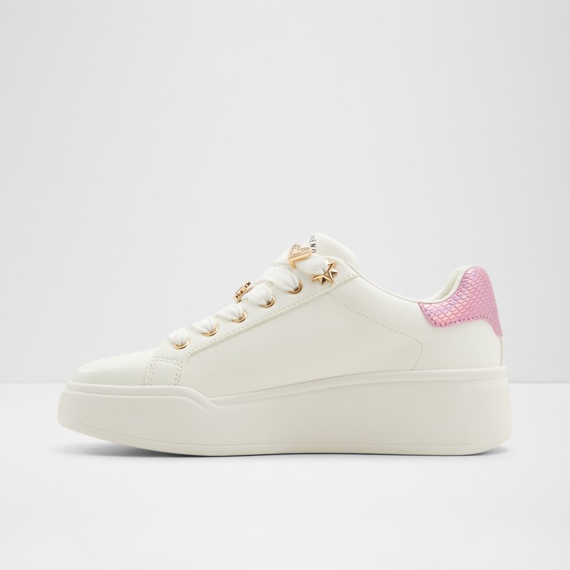 Aldo wicked x aldo tenisice DESTINEDTOFLY SYN SMOOTH - bijela 3