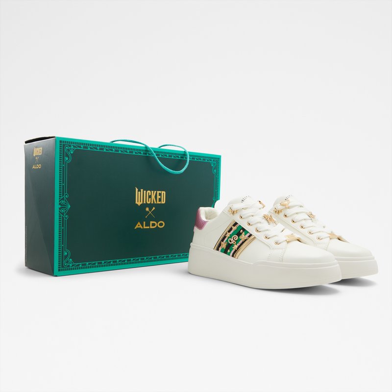Aldo wicked x aldo tenisice DESTINEDTOFLY SYN SMOOTH - bijela 7