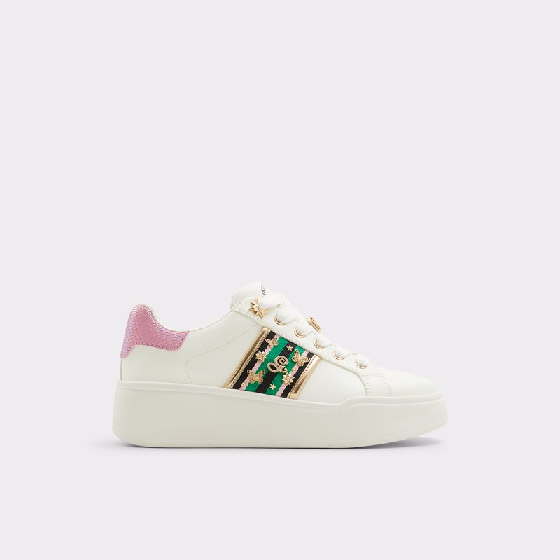 Aldo wicked x aldo tenisice DESTINEDTOFLY SYN SMOOTH - bijela 1