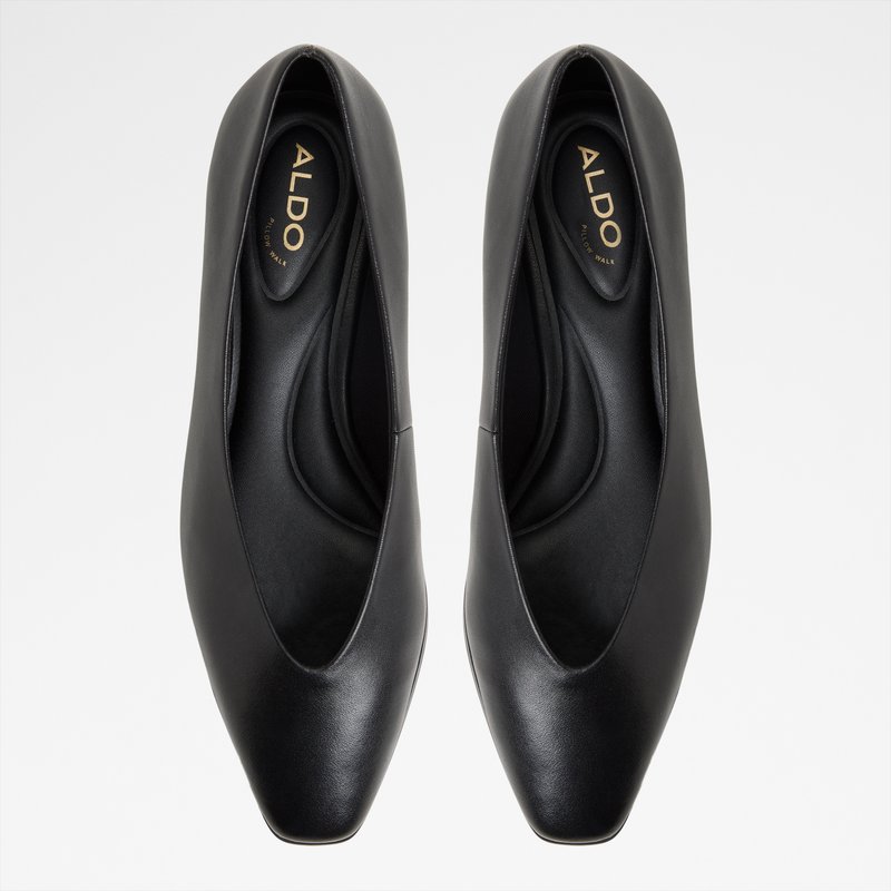 Aldo kožne balerinke DEVERETERIEL LEA SMOOTH - crna 6