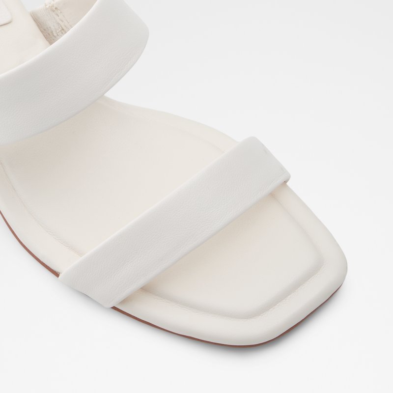 Aldo sandale na petu DIAMINA SYN SMOOTH - bijela 4