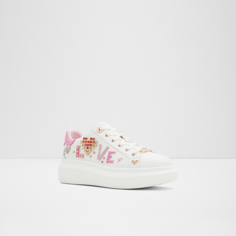 Aldo tenisice DIGILOVE SYN MIX MAT - bijela 3