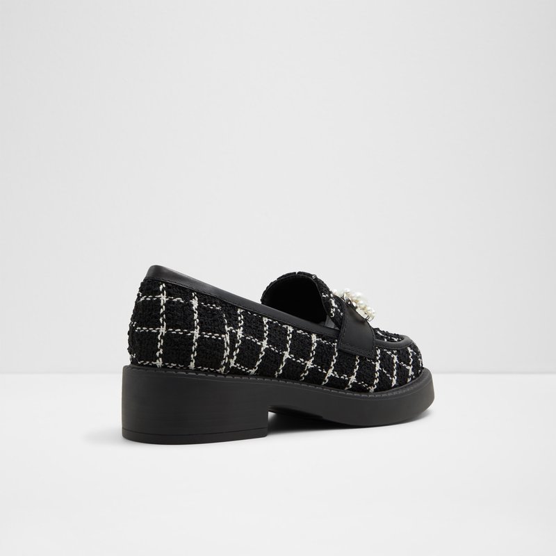 Aldo mokasinke DINARA TEX TWEED - crna 2